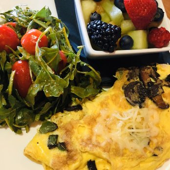 Brown Dog Cafe - Make your own omelette with arugula salad & fresh fruit - Cocktail Bars Near Me - Blue Ash, Ohio Brown Dog Cafe - Make your own omelette with arugula salad & fresh fruit - Cocktail Bars Near Me - Blue Ash, Ohio