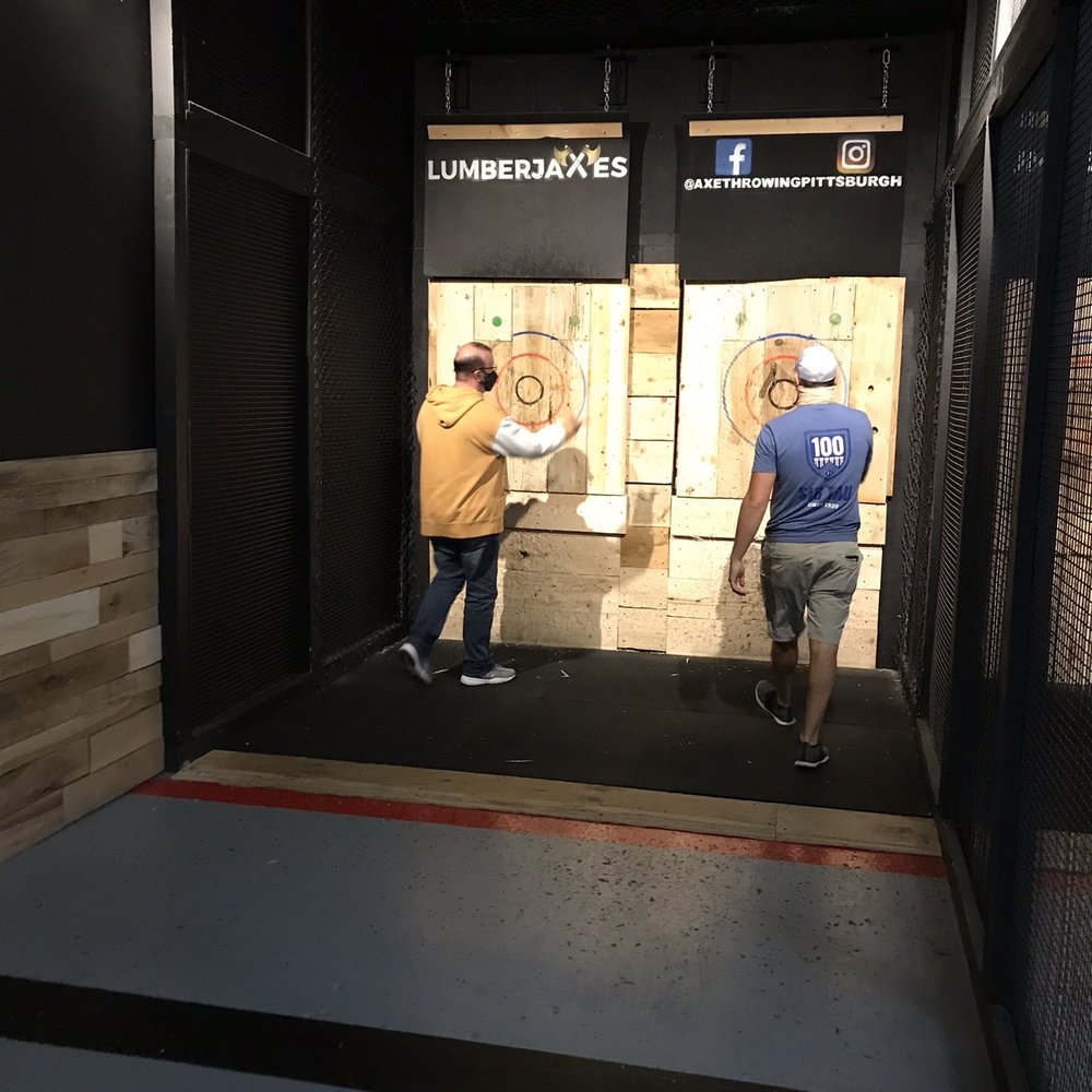 LumberjAxes Axe Throwing - Mt. Lebanon - Axe Throwing Near Me - Pittsburgh, Pennsylvania LumberjAxes Axe Throwing - Mt. Lebanon - Axe Throwing Near Me - Pittsburgh, Pennsylvania