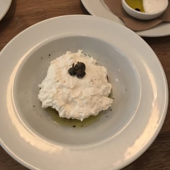 Altro Paradiso - Burrata with mostarda di Cremona and smoked oil - Italian Near Me - New York, New York