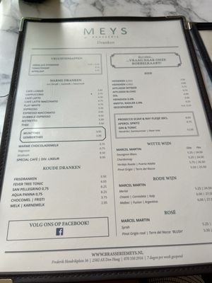 Menu photo 2 Brasserie Meys Den Haag, ZH