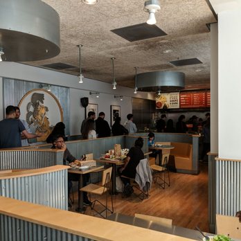 Chipotle Mexican Grill - Waiting in line during lunch rush hour - Fast Food Near Me - San Francisco, California Chipotle Mexican Grill - Waiting in line during lunch rush hour - Fast Food Near Me - San Francisco, California