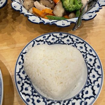 Regent Thai Restaurant - This my heart shaped Jasmin white rice! - Thai Near Me - San Francisco, California Regent Thai Restaurant - This my heart shaped Jasmin white rice! - Thai Near Me - San Francisco, California