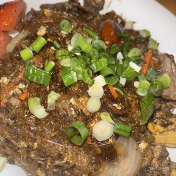Too Thai Street Eats - Pud woon sen with beef - Thai Near Me - Carrollton, Texas