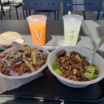 CAVA - My boyfriend and I love our bowls so much. They look beautiful too. - Mediterranean Near Me - Costa Mesa, California