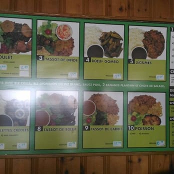 Gombo - Notre menu:Griot,
Tassot
Poulet,
Légumes,
Poisson,
Fritay
Lalo,
Bouillon le samedi,
Soupe au giraumon le dimanche - Haitian Near Me - Montreal, Quebec Gombo - Notre menu:Griot,
Tassot
Poulet,
Légumes,
Poisson,
Fritay
Lalo,
Bouillon le samedi,
Soupe au giraumon le dimanche - Haitian Near Me - Montreal, Quebec