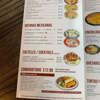 La Hacienda - Menu - Mexican Near Me - South Jordan, Utah