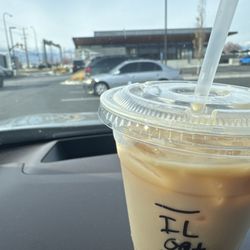 High Point Coffee - $6.98 for a 12oz poorly made latte. As you can see Starbucks is next.