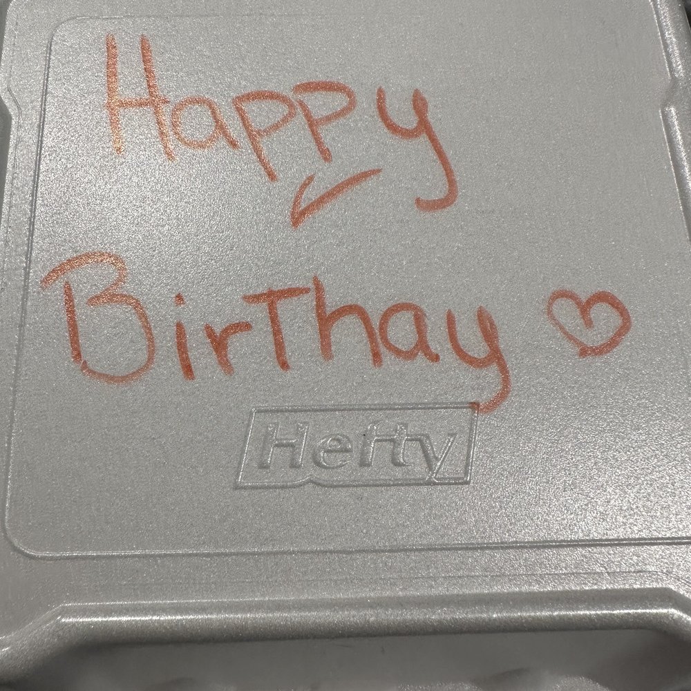 Bakers Donuts - Cute birthday message for my mom - Donuts Near Me - Sacramento, California