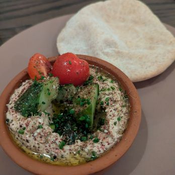 LATHA - Onion hummus appetizer - African Near Me - Phoenix, Arizona