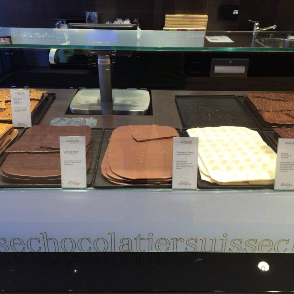 Läderach Chocolatier Suisse - Chocolate sheets. - Chocolatiers & Shops Near Me - Basel, BS Läderach Chocolatier Suisse - Chocolate sheets. - Chocolatiers & Shops Near Me - Basel, BS