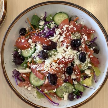 Crest Cafe - Greek Salad - Mediterranean Near Me - Elk Grove, California