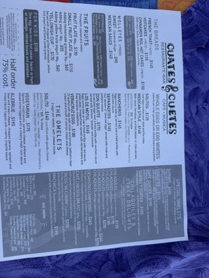 Menu photo 1 Cuates y Cuetes Puerto Vallarta, JAL Menu photo 1 Cuates y Cuetes Puerto Vallarta, JAL