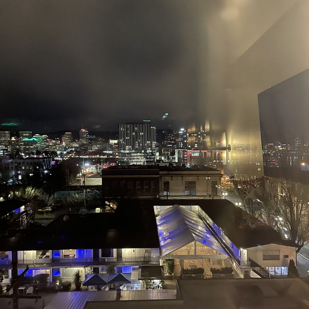 Jupiter NEXT - We stayed in room 602, this was the night time view!! - Hotels Near Me - Portland, Oregon Jupiter NEXT - We stayed in room 602, this was the night time view!! - Hotels Near Me - Portland, Oregon