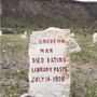 Photo of Goldfield Cemetery