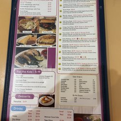 Jaliscos Troy - Menu