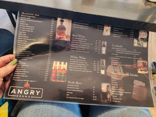 Menu photo 1 Angry German Sierra Vista, AZ