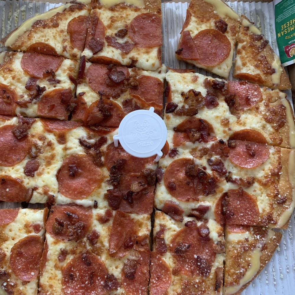 Pizza with Garlic Butter requested (for the second time) at pick-up. Only put on the crust but my order ask for double EVERYWHERE. Pizza with Garlic Butter requested (for the second time) at pick-up. Only put on the crust but my order ask for double EVERYWHERE.