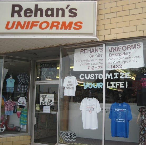 REHAN’S UNIFORMS 2018 S Saint Aubin St, Sioux City, IA Yelp
