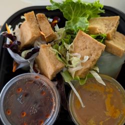 It would have been better to skip the tofu, honestly.