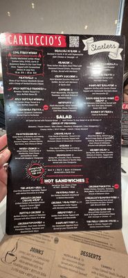 Menu photo 2 Carluccio's Coal Fired Pizza Northfield, NJ