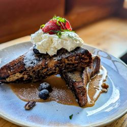 Arden - November 25, 2023; Half French Toast ($8).