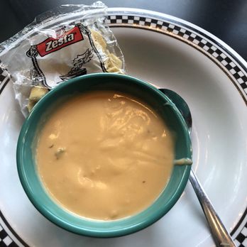 Hickory Park Restaurant Co. - Wisconsin Cheese Soup. - American Near Me - Ames, Iowa Hickory Park Restaurant Co. - Wisconsin Cheese Soup. - American Near Me - Ames, Iowa