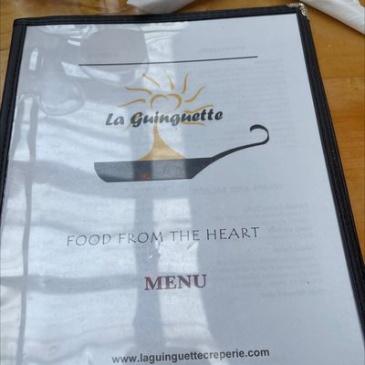 Menu photo 1 La Guinguette Black Mountain, NC