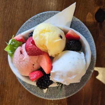 Savoir - Trio of Sorbet - Breakfast & Brunch Near Me - Houston, Texas Savoir - Trio of Sorbet - Breakfast & Brunch Near Me - Houston, Texas