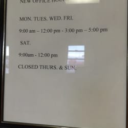 Towle Stephen W DC - Office hours