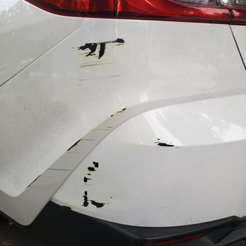 Platinum Auto Body - paint scratches, left rear - Body Shops Near Me - Denver, Colorado