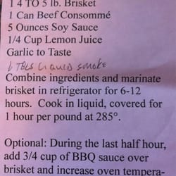Hanover's Meat Market - Award winning recipe from his father!