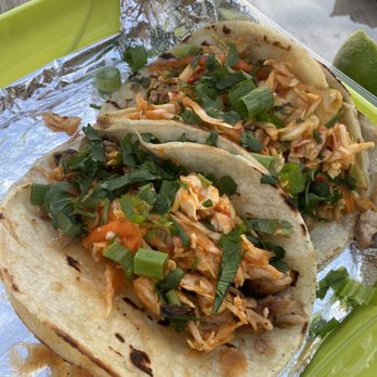 Char - Chicken Taco with spicy kimchi - Asian Fusion Near Me - Grand Rapids, Michigan