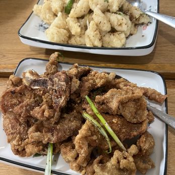 Wonton Gourmet & BBQ - Salt and pepper pork chop and squid - Chinese Near Me - Cleveland, Ohio Wonton Gourmet & BBQ - Salt and pepper pork chop and squid - Chinese Near Me - Cleveland, Ohio