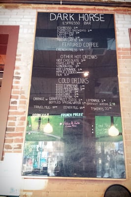 Menu photo 3 Dark Horse Espresso Toronto, ON