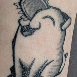 Green Apple Tattoo