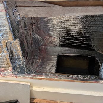 Premier Eco Builders - AFTER: Mario from the team spent 3-4 hours fixing the return of the old system. - Heating & Air Conditioning/HVAC Near Me