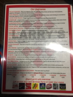 Larry's Pizza by null