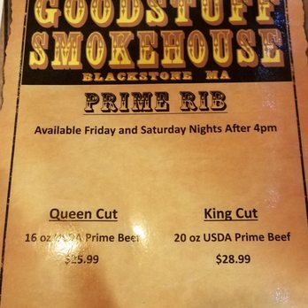 Goodstuff Smokehouse - Barbeque Near Me - Blackstone, Massachusetts