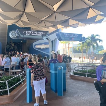Spaceship Earth - Entrance to the ride. - Amusement Parks Near Me - Bay Lake, Florida