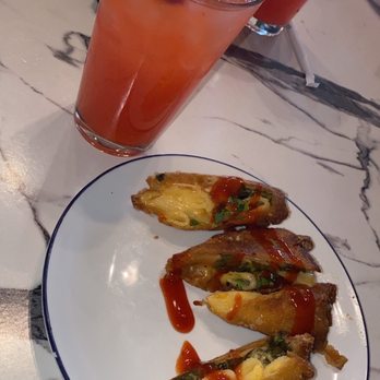 Breakfast At Barneys - Soul food egg roll and strawberry lemonade - Breakfast & Brunch Near Me - Atlanta, Georgia Breakfast At Barneys - Soul food egg roll and strawberry lemonade - Breakfast & Brunch Near Me - Atlanta, Georgia