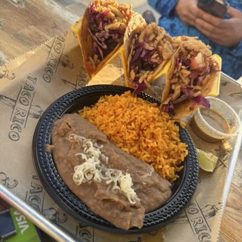 Taco Rico Tex Mex Cafe - Steak tacos with side of rice and beans - Tex-Mex Near Me - Homestead, Florida Taco Rico Tex Mex Cafe - Steak tacos with side of rice and beans - Tex-Mex Near Me - Homestead, Florida