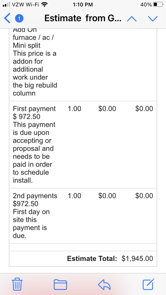 Slide of Gervais Mechanical Services