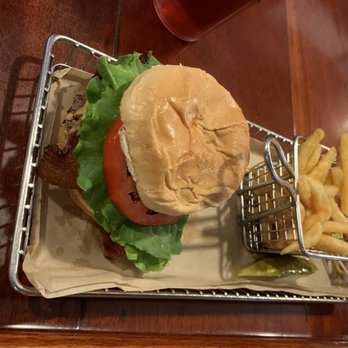 Hops Burger Bar - The Hops Classic Burger - Burgers Near Me - Greensboro, North Carolina