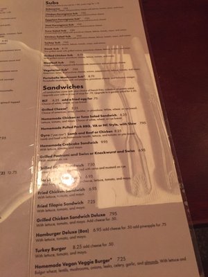 Menu photo 8 Joe's Inn Richmond, VA Menu photo 8 Joe's Inn Richmond, VA