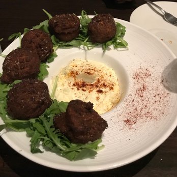 The Cave - Squash Fritters with Goat Cheese Fondue - Wine Bars Near Me - Ventura, California