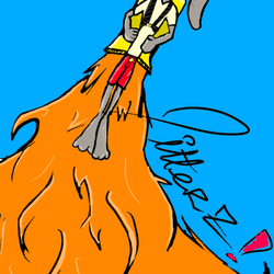 Jitterz Coffee Hut - Some Fan Art for my favorite Coffee Shop. Inspired by the rocket boost I get from some delicious drink