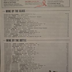 Bishop Grill - New Menu