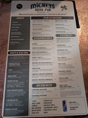 Menu photo 6 Mickey's Irish Pub Fullerton, CA Menu photo 6 Mickey's Irish Pub Fullerton, CA