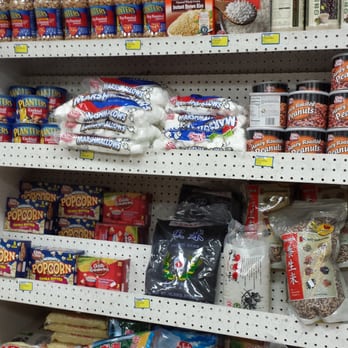 Asian Midway Foods - peanuts, marshmallows, and rice. great combo. #randomplacement - Grocery Near Me - Madison, Wisconsin