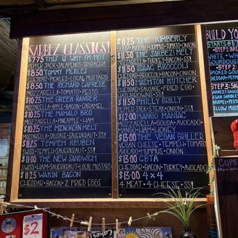 Sarbez - Grilled Cheese menu - Cafes Near Me - Saint Augustine, Florida Sarbez - Grilled Cheese menu - Cafes Near Me - Saint Augustine, Florida